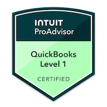 Intuit QuickBooks Certified ProAdvisor Level 1
